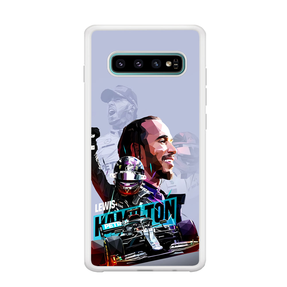 Lewis Hamilton Formula 1 Samsung Galaxy S10 Case