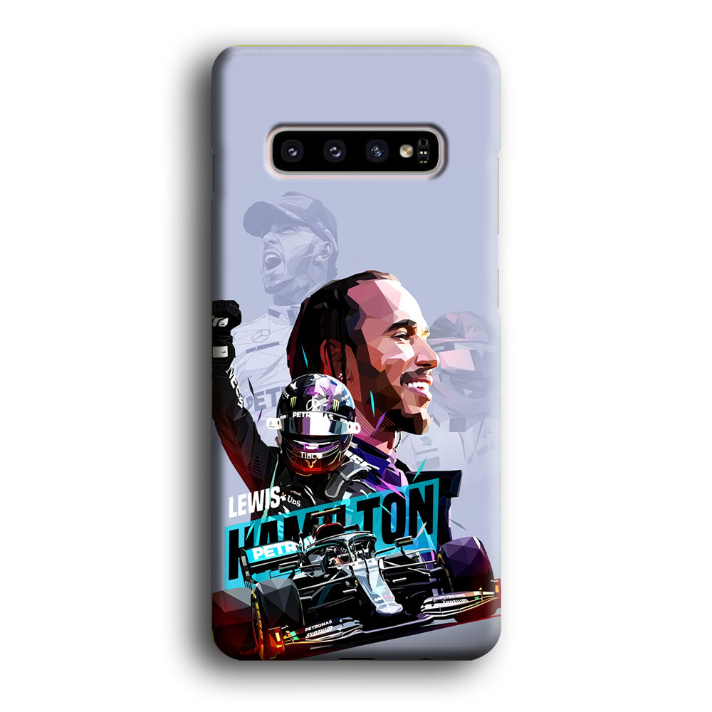 Lewis Hamilton Formula 1 Samsung Galaxy S10 Case