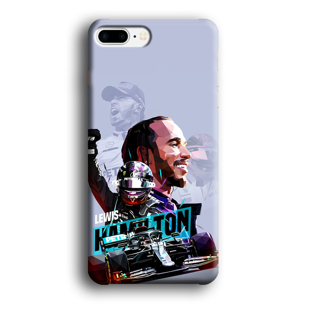 Lewis Hamilton Formula 1 iPhone 8 Plus Case