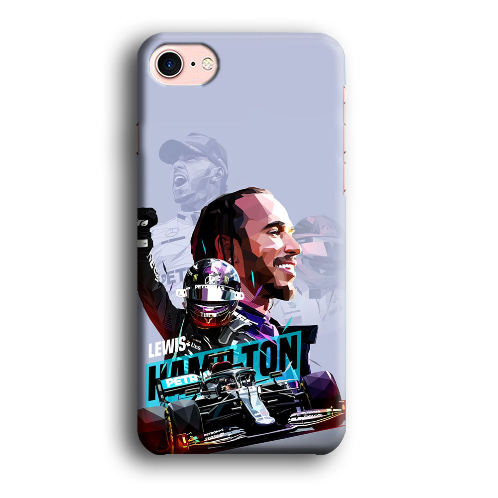 Lewis Hamilton Formula 1 iPhone 8 Case