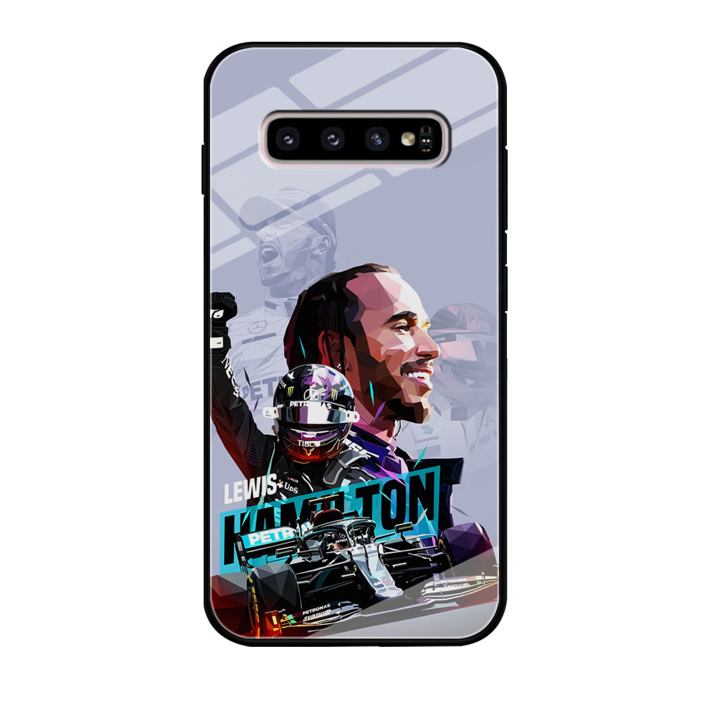 Lewis Hamilton Formula 1 Samsung Galaxy S10 Case