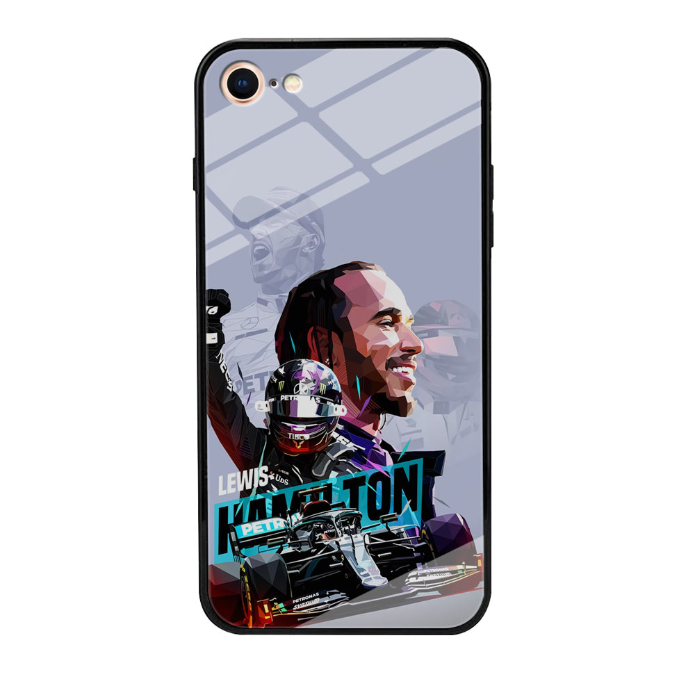 Lewis Hamilton Formula 1 iPhone 8 Case