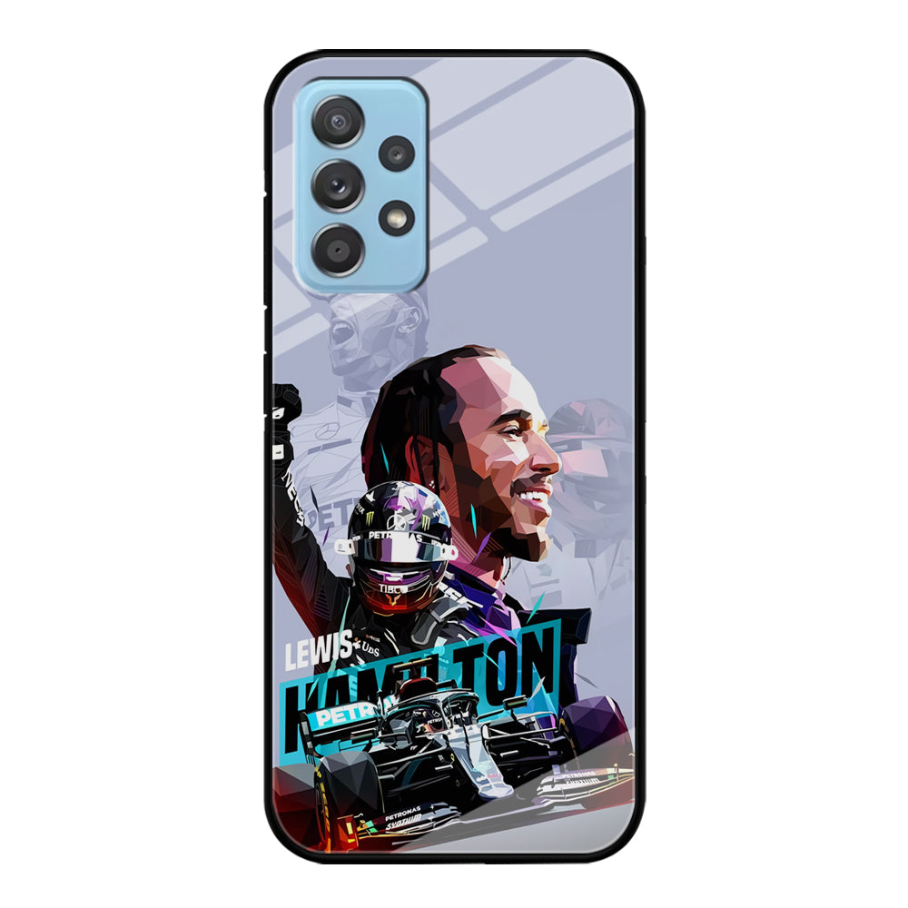 Lewis Hamilton Formula 1 Samsung Galaxy A52 Case