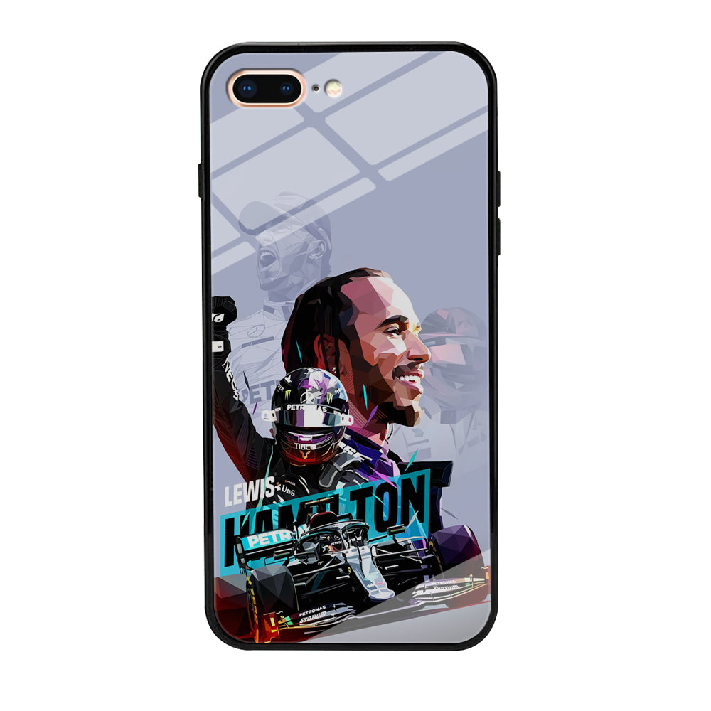 Lewis Hamilton Formula 1 iPhone 8 Plus Case