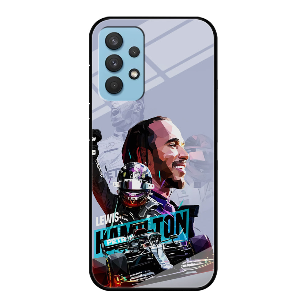 Lewis Hamilton Formula 1 Samsung Galaxy A32 Case