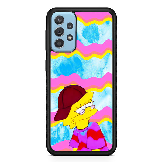 Lisa Smile Waves Samsung Galaxy A72 Case