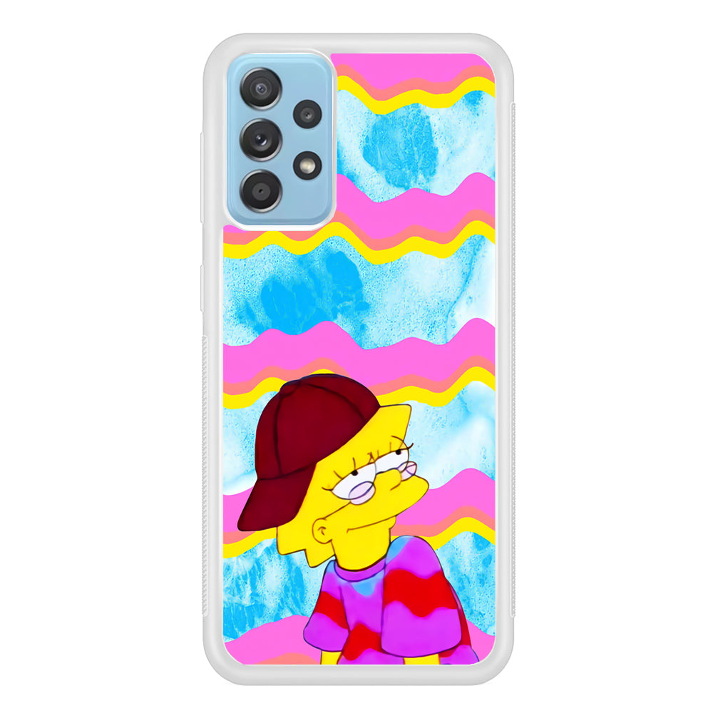 Lisa Smile Waves Samsung Galaxy A72 Case