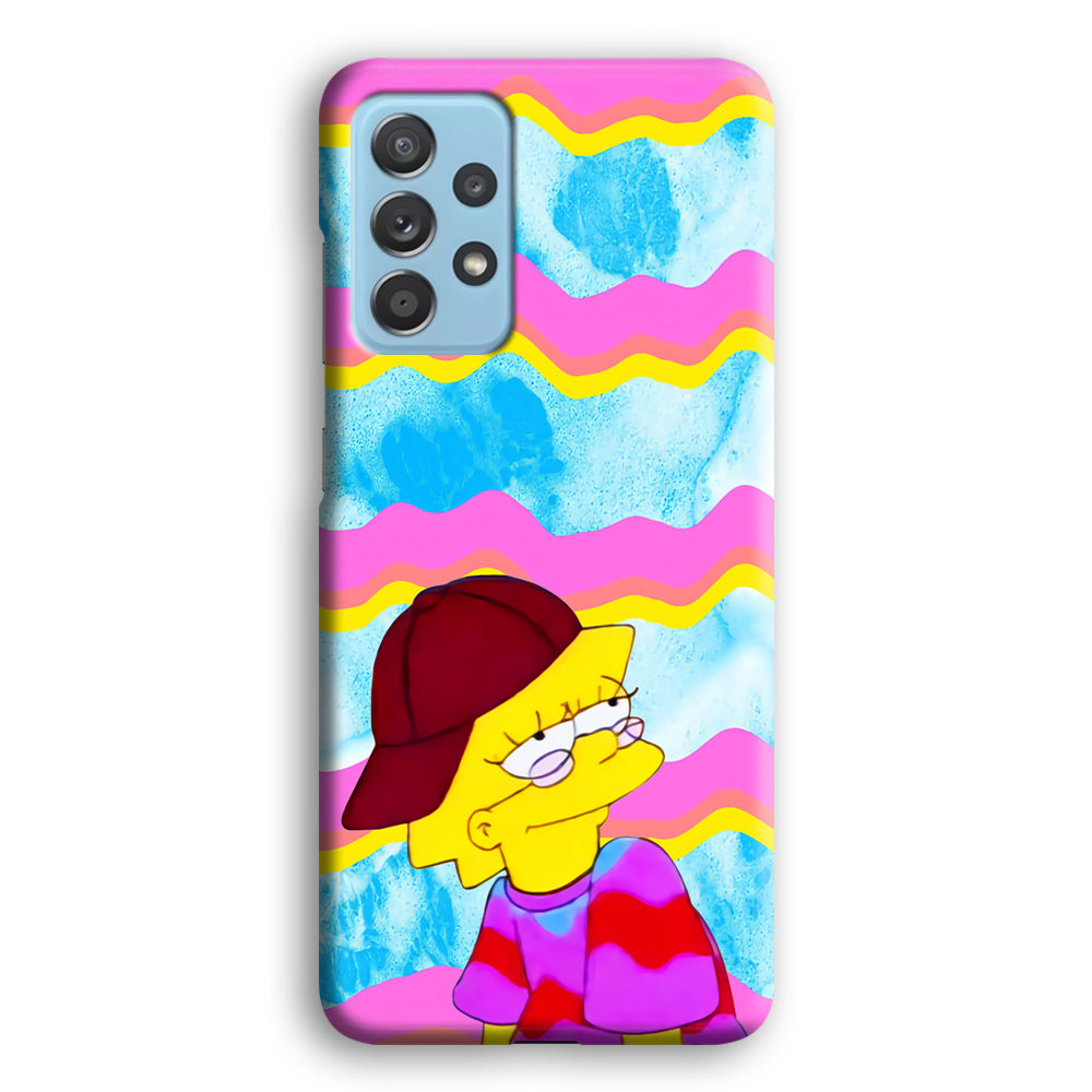 Lisa Smile Waves Samsung Galaxy A72 Case
