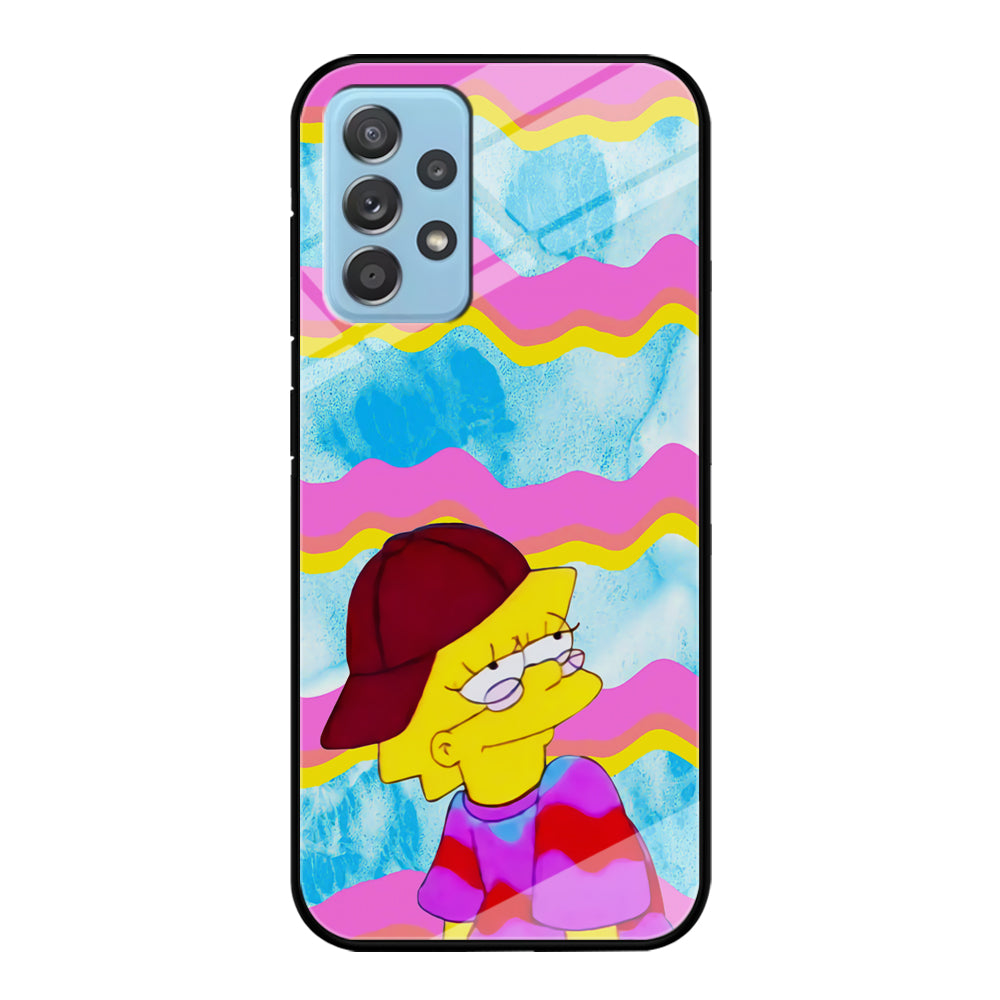 Lisa Smile Waves Samsung Galaxy A72 Case
