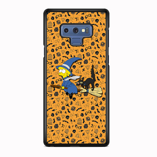 Lisa Simpson and Witch Costume Samsung Galaxy Note 9 Case