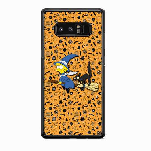 Lisa Simpson and Witch Costume Samsung Galaxy Note 8 Case