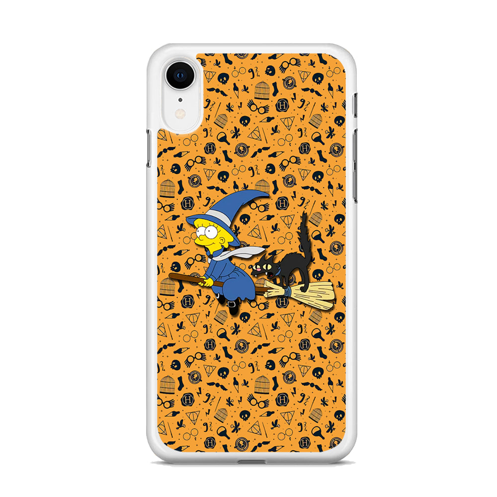 Lisa Simpson and Witch Costume iPhone XR Case