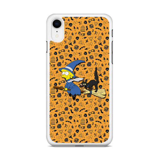 Lisa Simpson and Witch Costume iPhone XR Case
