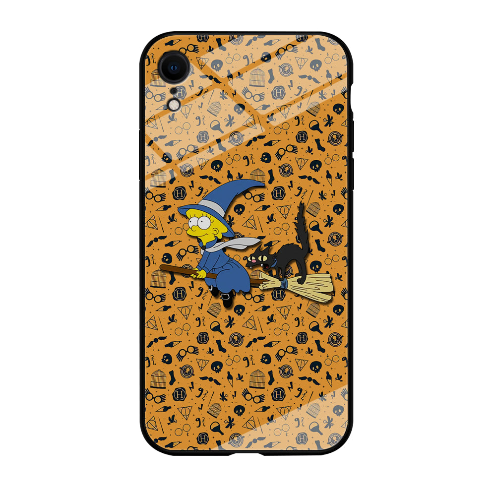 Lisa Simpson and Witch Costume iPhone XR Case