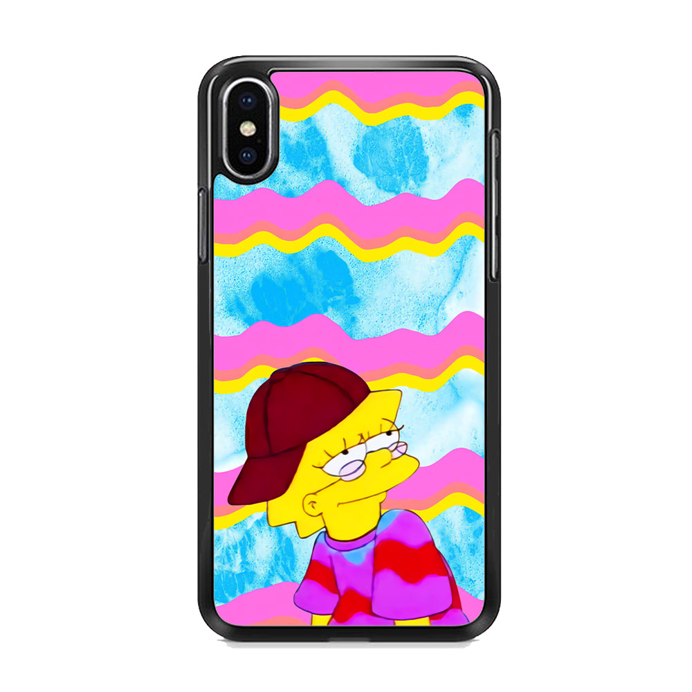 Lisa Smile Waves iPhone X Case