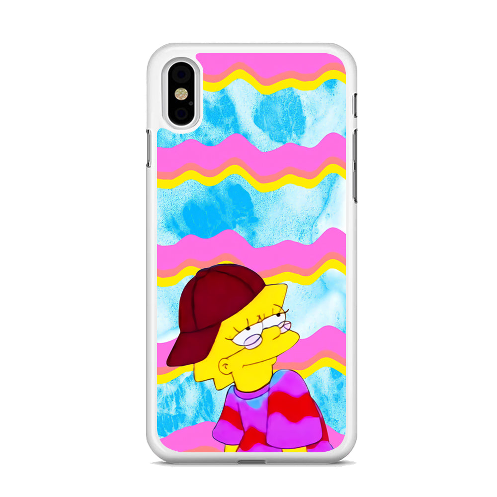 Lisa Smile Waves iPhone X Case
