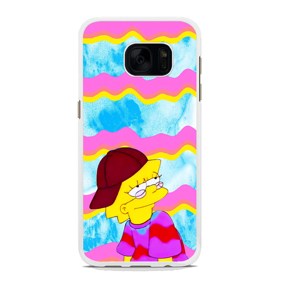 Lisa Smile Waves Samsung Galaxy S7 Edge Case