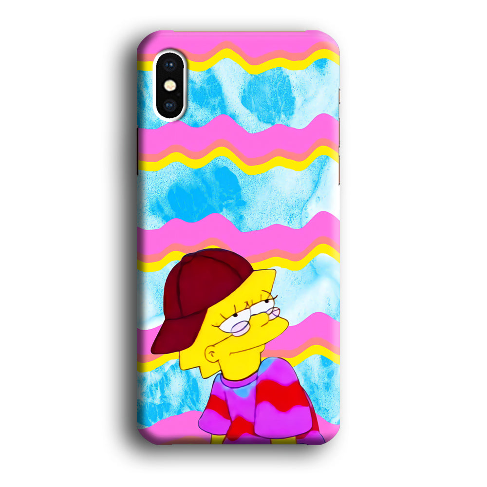 Lisa Smile Waves iPhone X Case