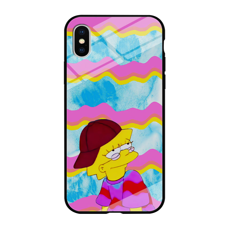 Lisa Smile Waves iPhone X Case