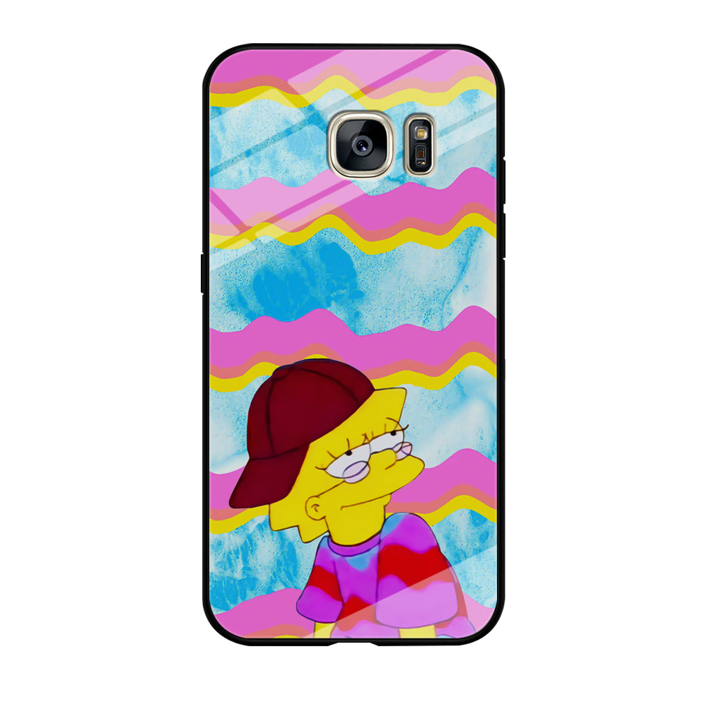 Lisa Smile Waves Samsung Galaxy S7 Edge Case