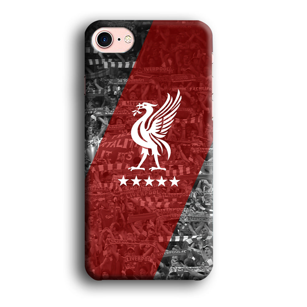 Liverpool The Five Star iPhone 8 Case