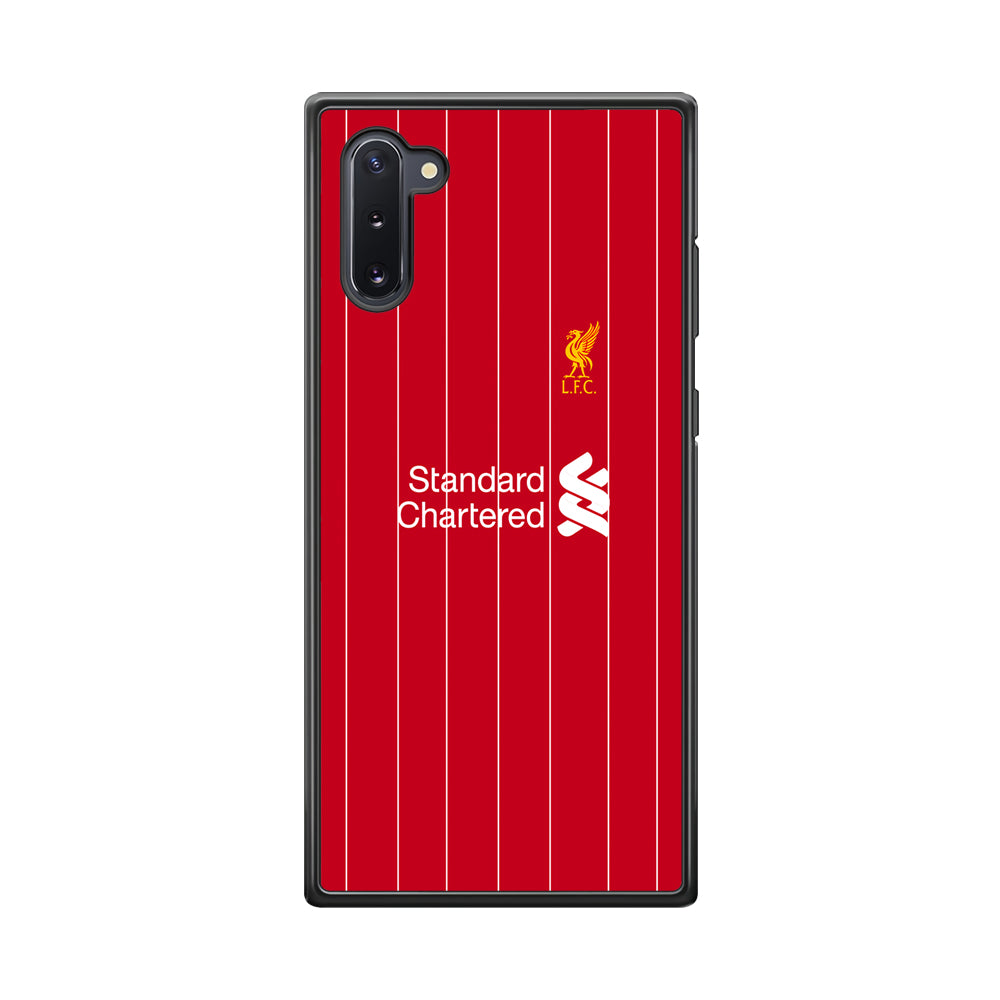 Liverpool The Red Jersey Samsung Galaxy Note 10 Case