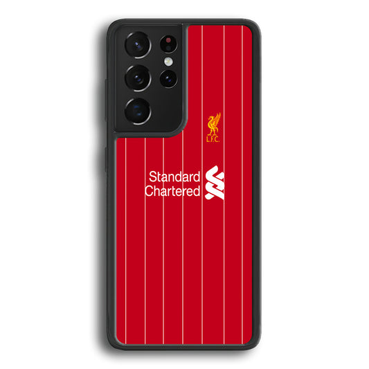 Liverpool The Red Jersey Samsung Galaxy S21 Ultra Case - Carneyforia