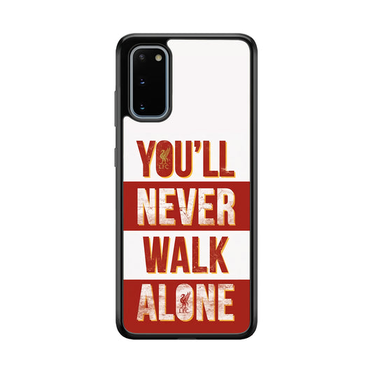 Liverpool You'll Never Walk Alone Samsung Galaxy S20 Case