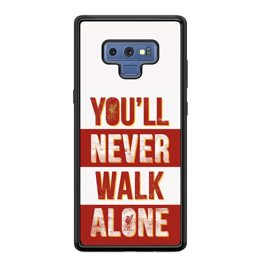 Liverpool You'll Never Walk Alone Samsung Galaxy Note 9 Case