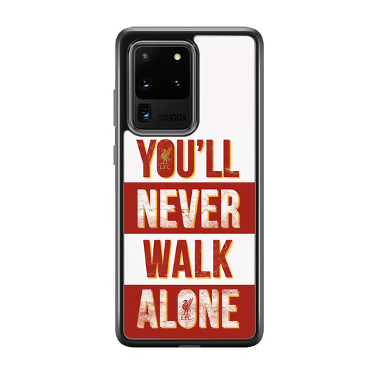 Liverpool You'll Never Walk Alone Samsung Galaxy S20 Ultra Case