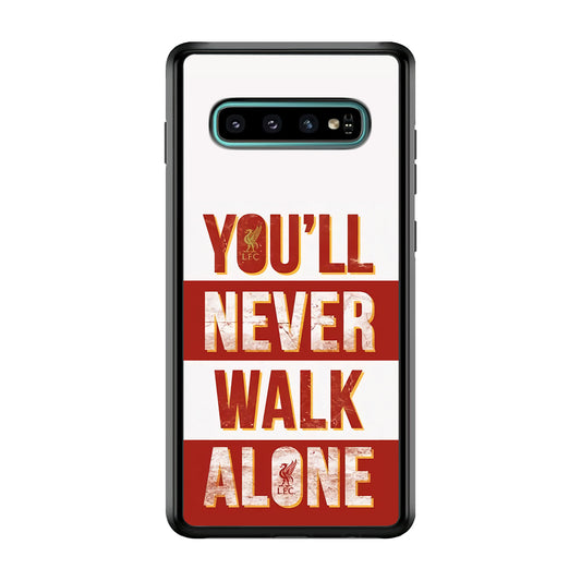 Liverpool You'll Never Walk Alone Samsung Galaxy S10 Plus Case