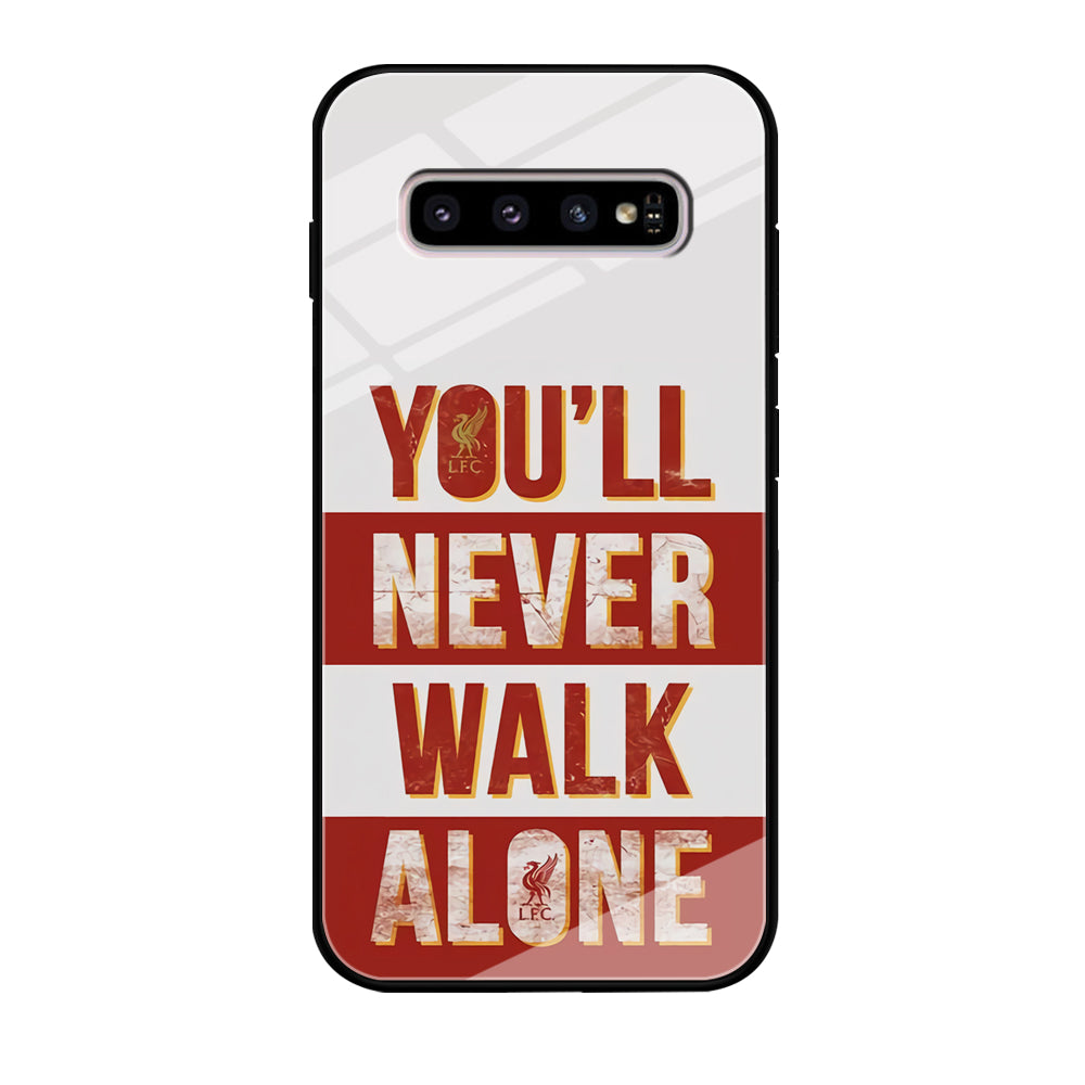 Liverpool You'll Never Walk Alone Samsung Galaxy S10 Case