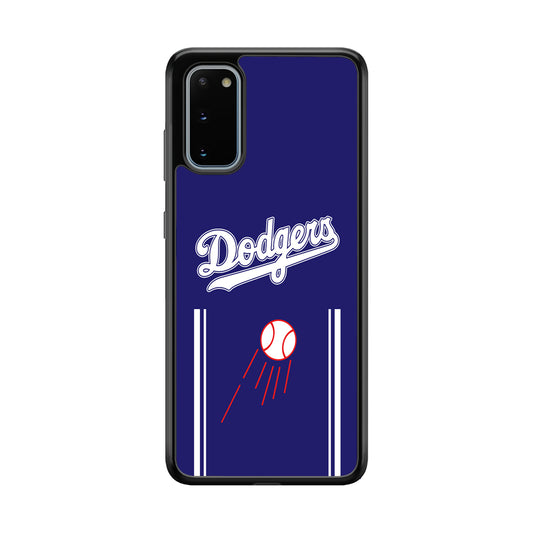 Los Angeles Dodgers Deep Blue Jersey Samsung Galaxy S20 Case