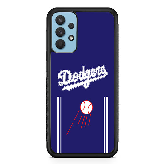 Los Angeles Dodgers Deep Blue Jersey Samsung Galaxy A32 Case