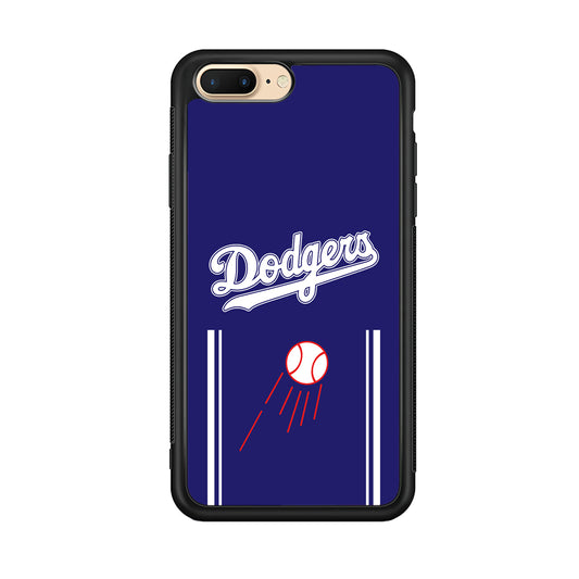 Los Angeles Dodgers Deep Blue Jersey iPhone 8 Plus Case