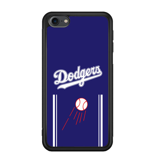 Los Angeles Dodgers Deep Blue Jersey iPod Touch 6 Case - Carneyforia