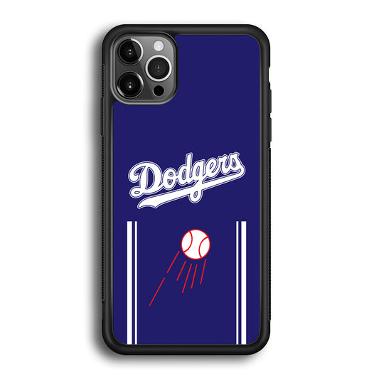 Los Angeles Dodgers Deep Blue Jersey iPhone 12 Pro Max Case
