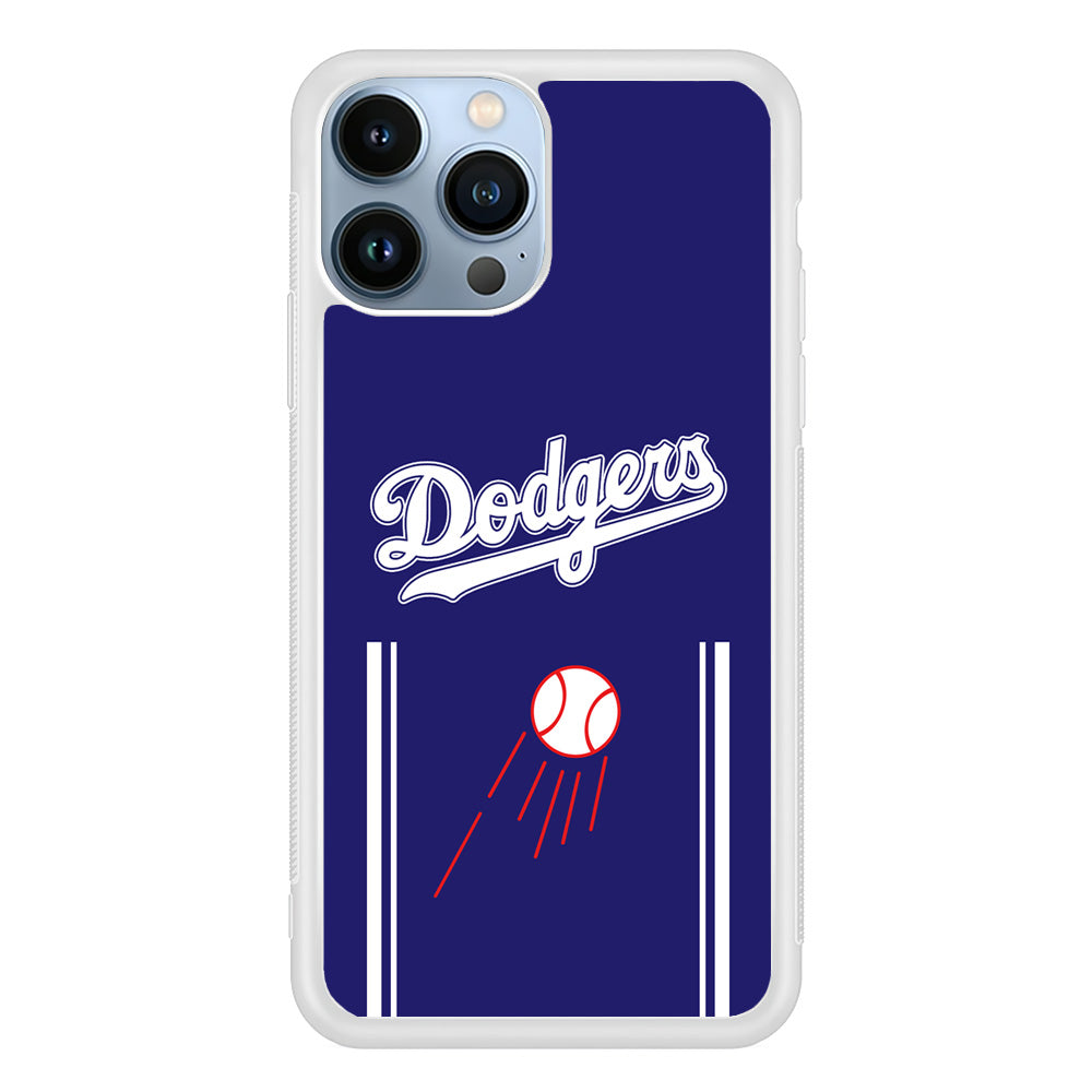 Los Angeles Dodgers Deep Blue Jersey iPhone 13 Pro Max Case