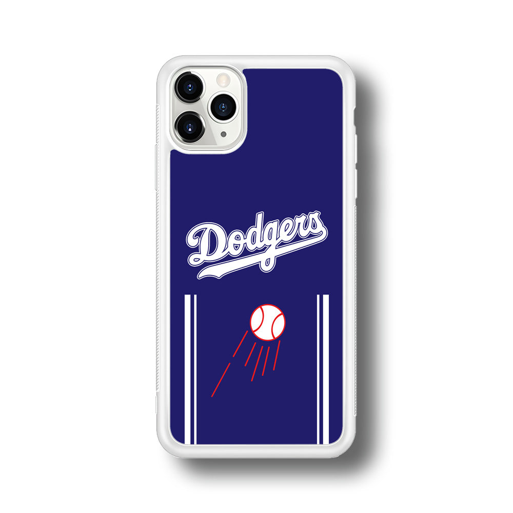 Los Angeles Dodgers Deep Blue Jersey iPhone 11 Pro Case