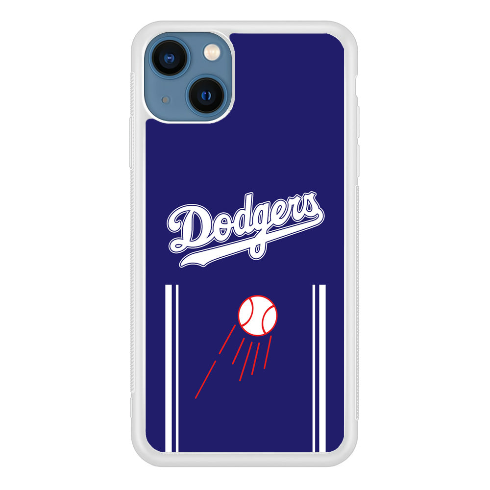 Los Angeles Dodgers Deep Blue Jersey iPhone 13 Case