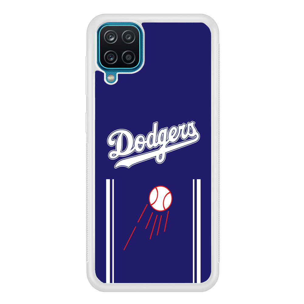 Los Angeles Dodgers Deep Blue Jersey Samsung Galaxy A12 Case