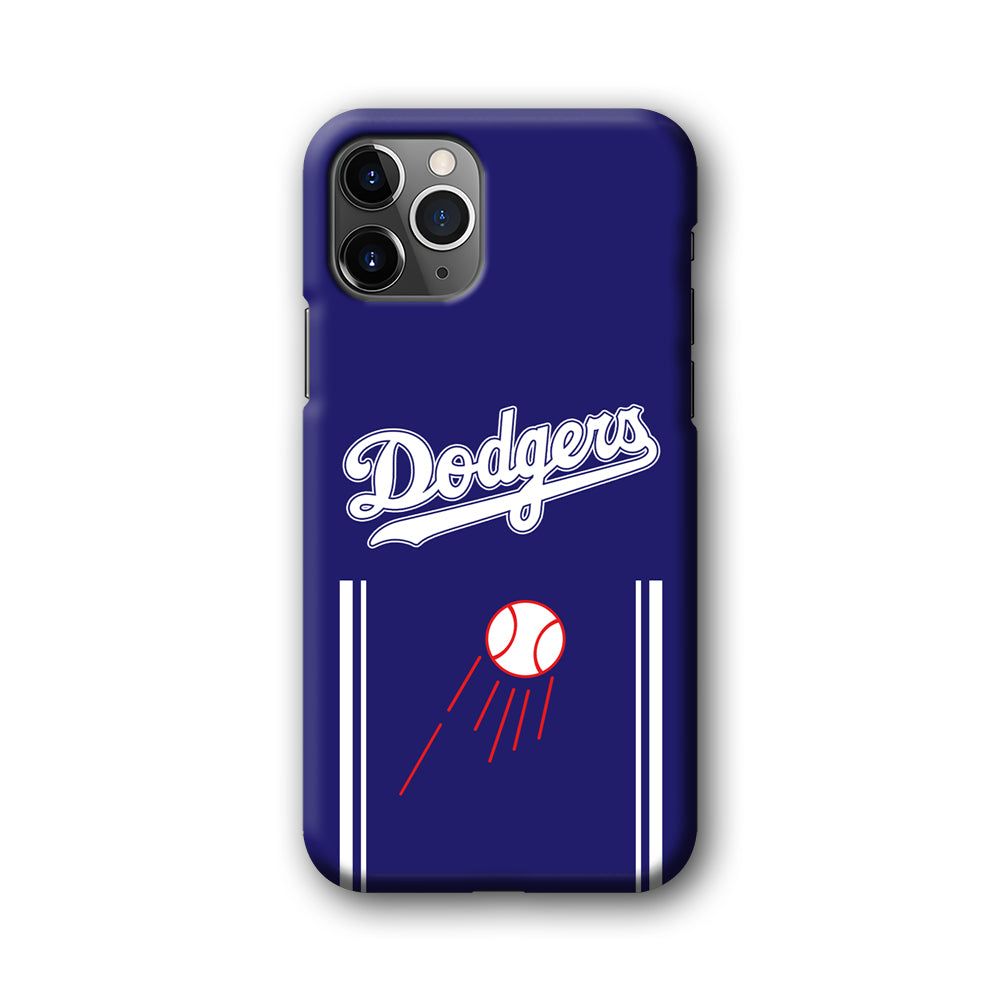 Los Angeles Dodgers Deep Blue Jersey iPhone 11 Pro Max Case