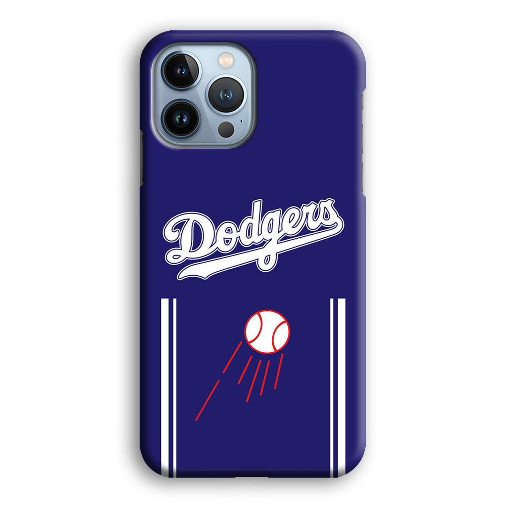 Los Angeles Dodgers Deep Blue Jersey iPhone 13 Pro Max Case