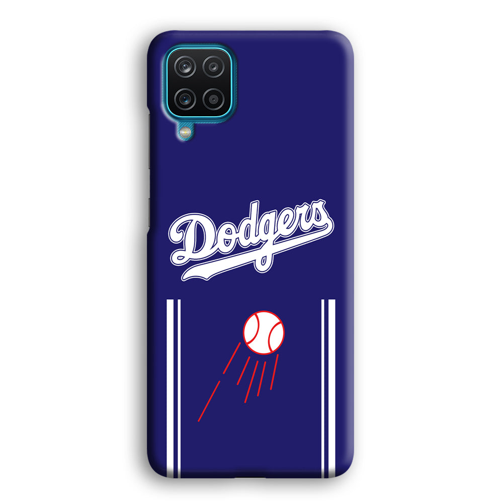 Los Angeles Dodgers Deep Blue Jersey Samsung Galaxy A12 Case