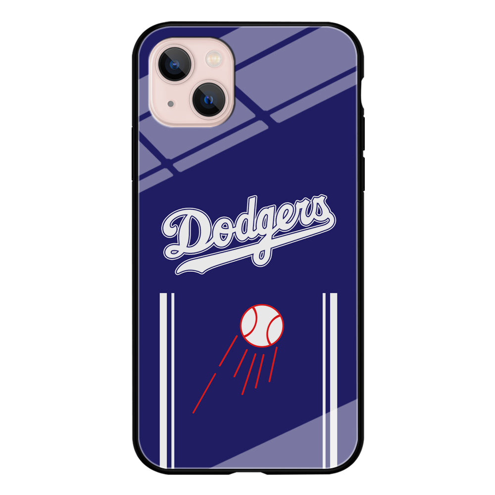 Los Angeles Dodgers Deep Blue Jersey iPhone 13 Case