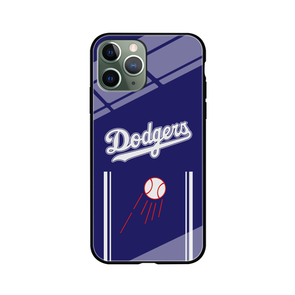 Los Angeles Dodgers Deep Blue Jersey iPhone 11 Pro Case