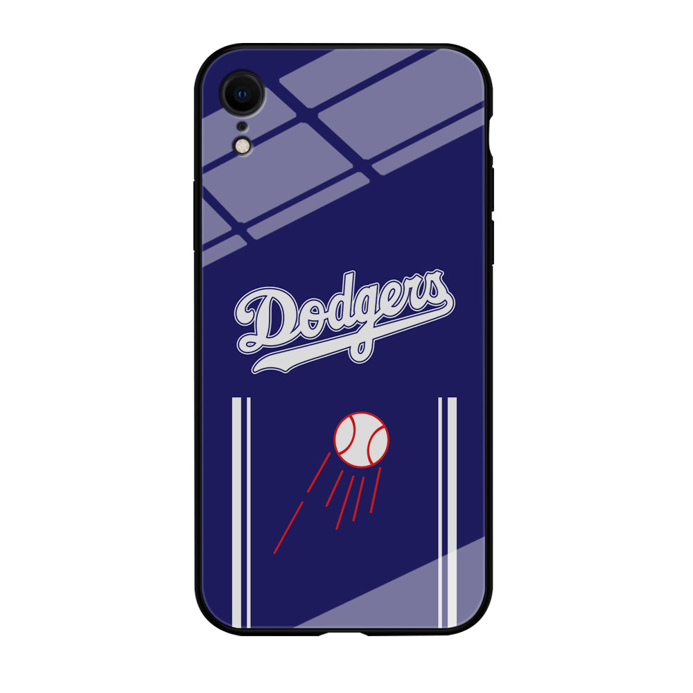 Los Angeles Dodgers Deep Blue Jersey iPhone XR Case