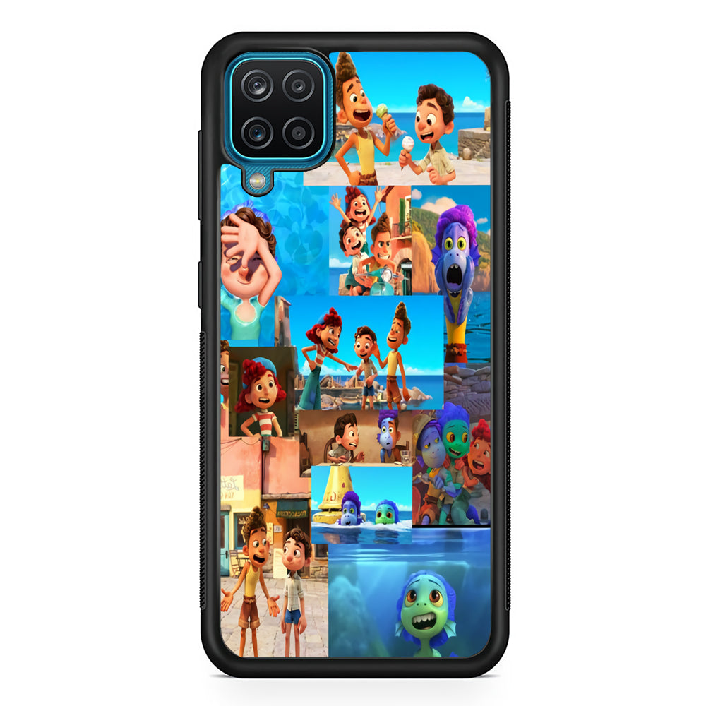 Luca Collage Samsung Galaxy A12 Case