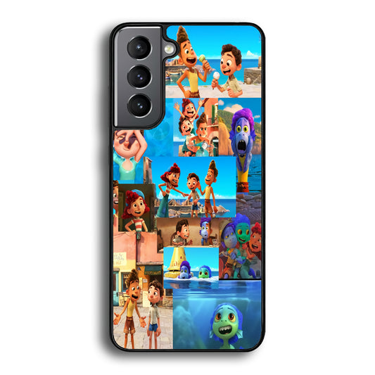 Luca Collage Samsung Galaxy S21 Plus Case - Carneyforia