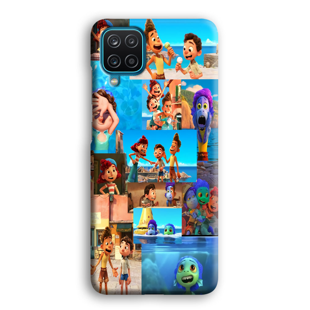 Luca Collage Samsung Galaxy A12 Case